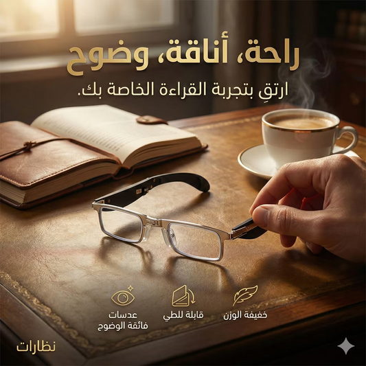 نظارات قراءة قابلة للطي